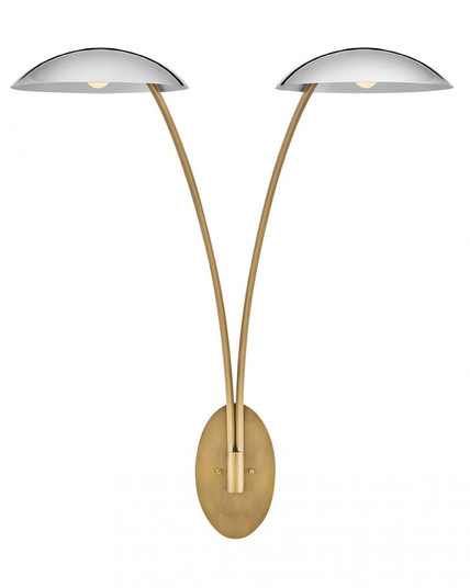 Large Two Light Sconce (88|FR41642HB-CM)