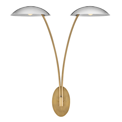 Large Two Light Sconce (88|FR41642HB-CM)