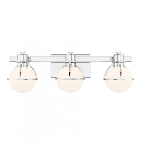 Pierce 3-Light Bathroom Vanity Light in Chrome (128|8-1060-3-11)