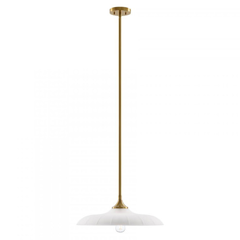 Hadley 1-Light Pendant in Warm Brass (128|7-4286-1-322)
