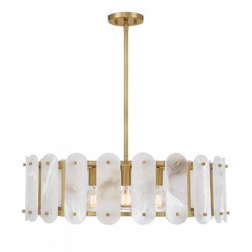 Antolini 5-Light Pendant in Warm Brass (128|7-2911-5-322)