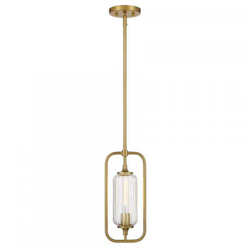 Holton 1-Light Mini-Pendant in Warm Brass (128|7-3022-1-322)