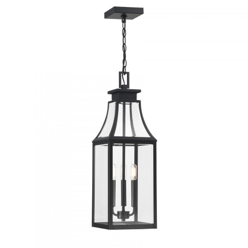 Emery 3-Light Outdoor Hanging Lantern in Matte Black (128|5-608-BK)