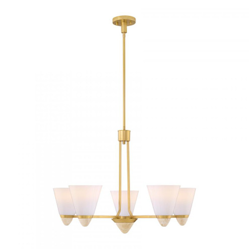 Kohlman 5-Light Chandelier in Warm Brass (128|1-7265-5-322)