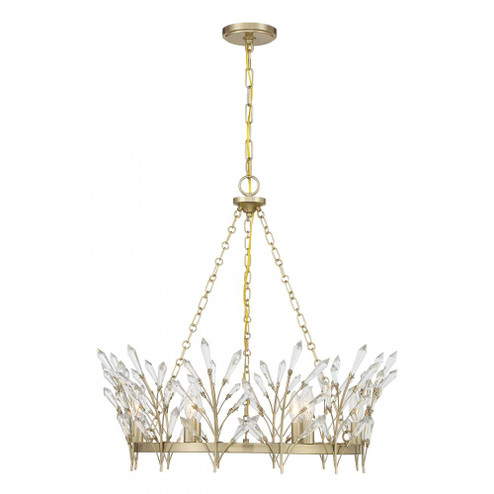 Orianna 6-Light Chandelier in Noble Brass (128|1-4073-6-127)