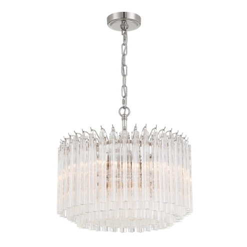 Lofton 18'' Polished Nickel Chandelier (205|LOF-5005-PN)