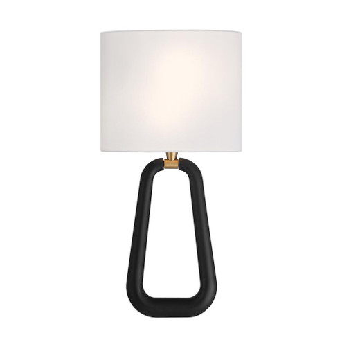 Jori 10'' Aged Brass + Matte Black Sconce (205|JOR-7352-AG-MK)