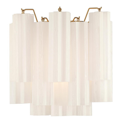 Addis 14.5'' Aged Brass Sconce (205|ADD-303-AG-WH)