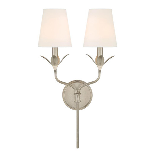 Broche 12'' Antique Silver Sconce (205|562-SA)