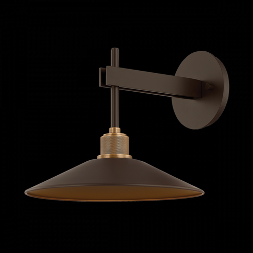 Harac Exterior Wall Sconce (52|B7810-PBR/BRZ)