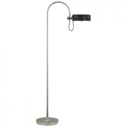 Oso 58'' Articulating Reading Floor Lamp (279|TOB 1130PN-BLK)