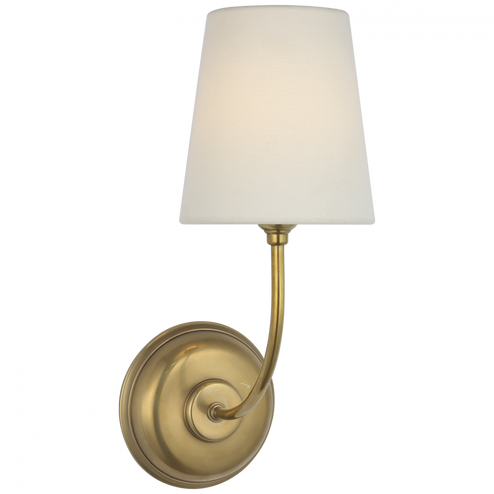 Vendome 16'' Cordless Single Sconce (279|TOB 2077HAB-L-CL)