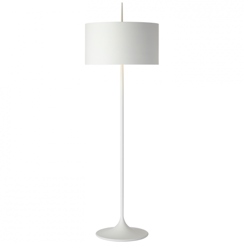 Spinet 62'' Floor Lamp (279|BBL 1303WHT-WHT)