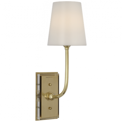 Hulton 17'' Cordless Single Sconce (279|TOB 2189HAB-WG-CL)
