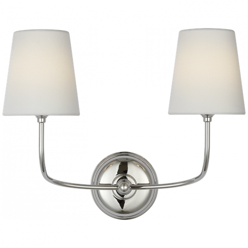 Vendome 16'' Cordless Double Sconce (279|TOB 2088PN-L-CL)
