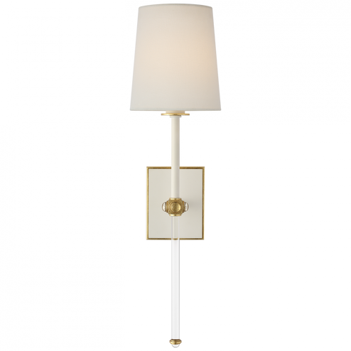 Lucia 21'' Cordless Sconce (279|JN 2052WHT/CG-L-CL)