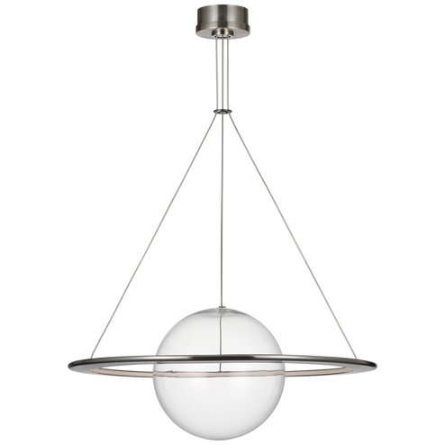 Cosmos 28'' Ring and Orb Chandelier (279|BBL 5167PWT-CG)