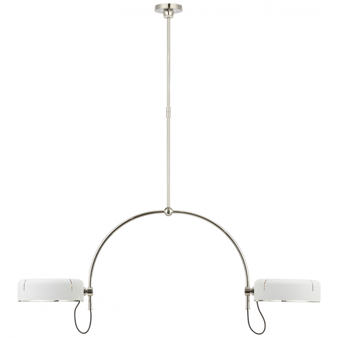 Oso 54'' Linear Arched Pendant (279|TOB 5130PN-WHT)