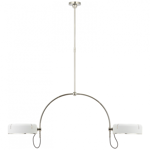 Oso 54'' Linear Arched Pendant (279|TOB 5130PN-WHT)