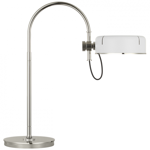 Oso 25'' Arc Table Lamp (279|TOB 3130PN-WHT)