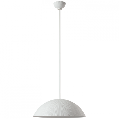 Utopia 18'' Sculpted Pendant (279|KW 5040PW-WG) Utopia 18'' Sculpted Pendant (279|KW 5040PW-WG)