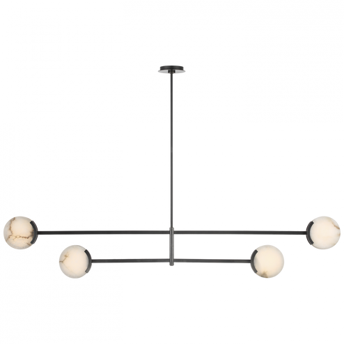 Melange 72'' Multi-Positional Chandelier (279|KW 5608BZ-ALB)