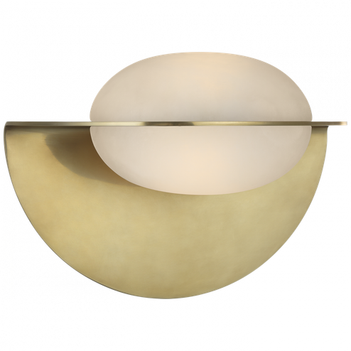 Fosse 9'' Invertable Oval Sconce (279|KW 2001AB-ALB)