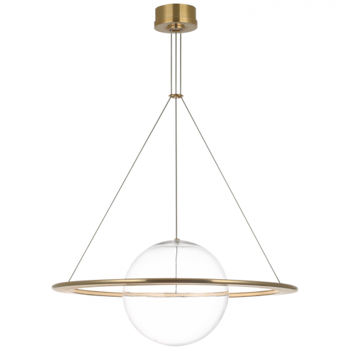 Cosmos 28'' Ring and Orb Chandelier (279|BBL 5167SB-CG)