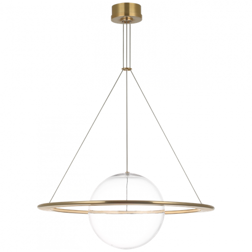 Cosmos 28'' Ring and Orb Chandelier (279|BBL 5167SB-CG)