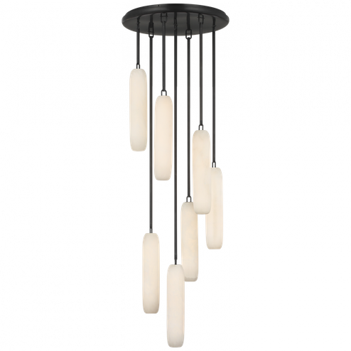 Formosa 7-Light Pendant (279|KW 5912BZ-ALB)