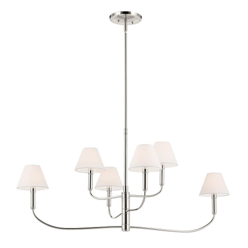 Chandelier Large Multi Tier 6Lt (2|52767PN)