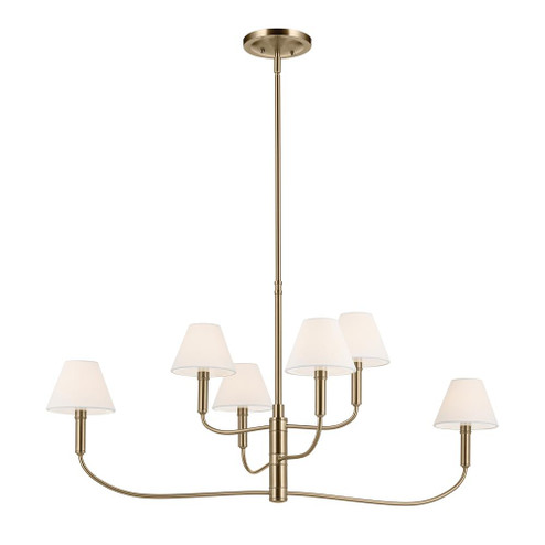 Chandelier Large Multi Tier 6Lt (2|52767CPZ)