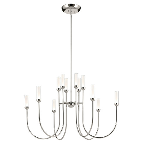 Chandelier Extra Large Multi Tier 12Lt (2|52759PNLED)