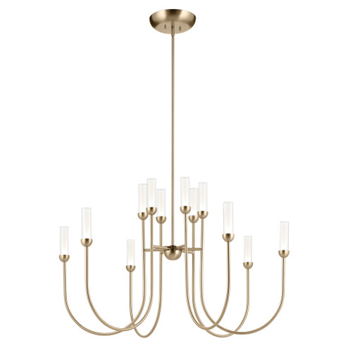 Chandelier Extra Large Multi Tier 12Lt (2|52759CPZLED)