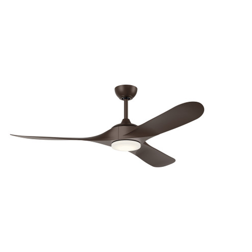 60 Inch Mylo Weather+ Ceiling Fan with Satin Etch Cased Opal Glass in Satin Natural Bronze (2|310660SNB)