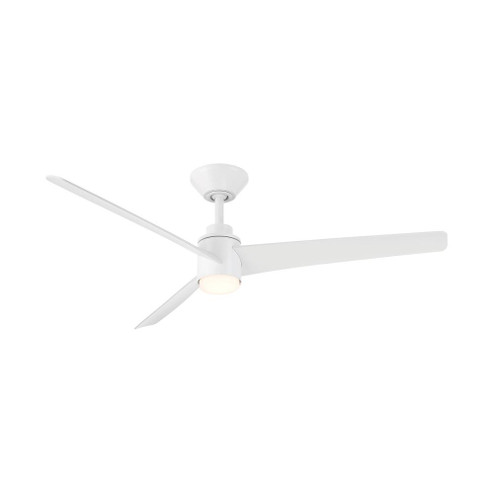 NOVELLE 52 MATTE WHITE WITH LUMINAIRE (1357|F-109L-MW)