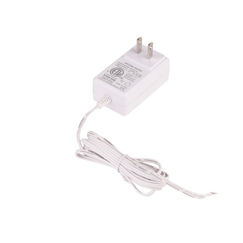 Plug-in Electronic Transformer 100-240V Input 24V Output 20W (1357|LU-2420D-P-WT)