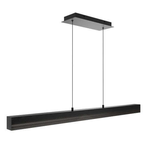 GRILLE DWEL 48IN PENDANT 4CCT 3500K (1357|PD-57548-35-BK)