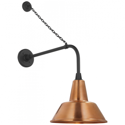 Academy 20'' Anchored Rex Barn Light (279|TOB 2810MBK/S1-SC)