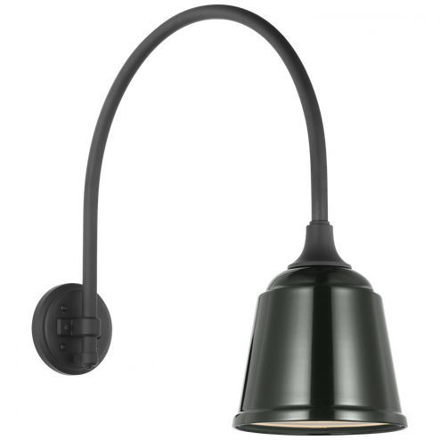 Academy 19.5'' Arched Mack Barn Light (279|TOB 2815MBK/S5-G)