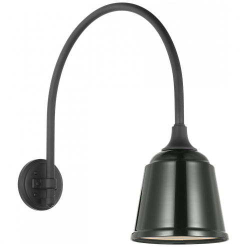 Academy 19.5'' Arched Mack Barn Light (279|TOB 2815MBK/S5-G)