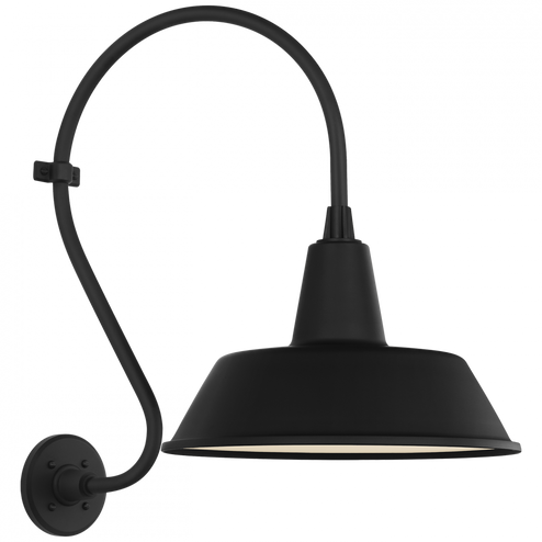 Academy 15'' Larrabee Barn Light (279|TOB 2804MBK/S2-MBK)