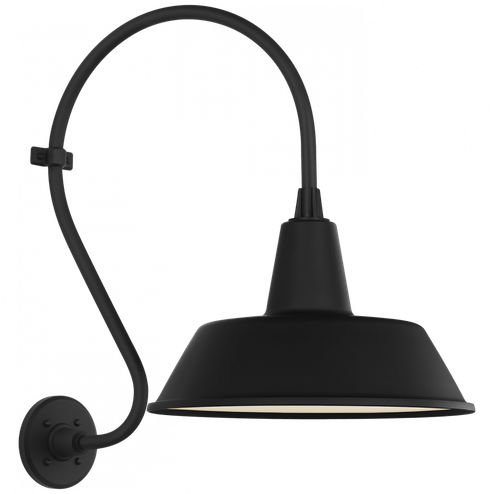 Academy 15'' Larrabee Barn Light (279|TOB 2804MBK/S2-MBK)