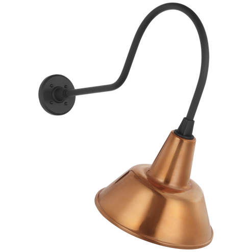Academy 26'' Angled Flynn Barn Light (279|TOB 2803MBK/S1-SC)