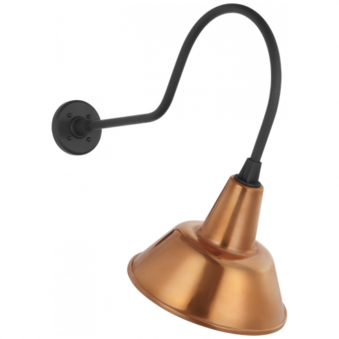 Academy 26'' Angled Flynn Barn Light (279|TOB 2803MBK/S1-SC)