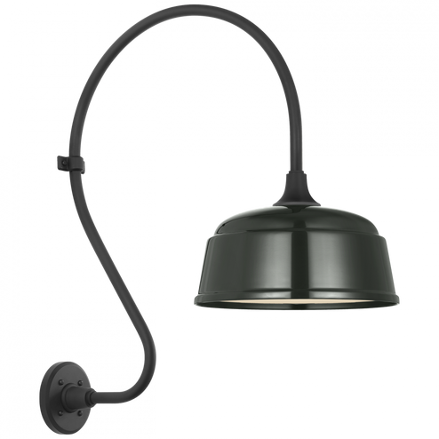 Academy 18'' Larrabee Barn Light (279|TOB 2805MBK/S6-G)