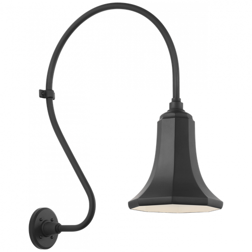 Academy 18'' Larrabee Barn Light (279|TOB 2805MBK/S9-MBK)