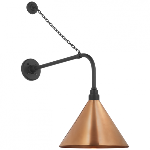 Academy 20'' Anchored Rex Barn Light (279|TOB 2810MBK/S11-SC)