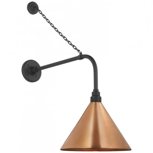 Academy 20'' Anchored Rex Barn Light (279|TOB 2810MBK/S11-SC)
