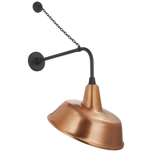 Academy 20'' Anchored Rex Barn Light (279|TOB 2810MBK/S4-SC)